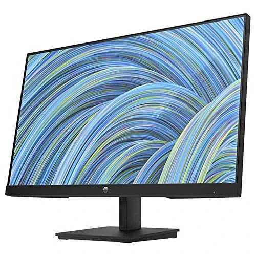 HP P24v G5 - P-Serisi - LED monitör - 60,5 cm (23,8") - 1920 x 1080 Full HD (1080p) @ 75 Hz - VA - 250 cd/m² - 3000:1-5 ms - HDMI, VGA - siyah stand, siyah kafa ürün görseli 1