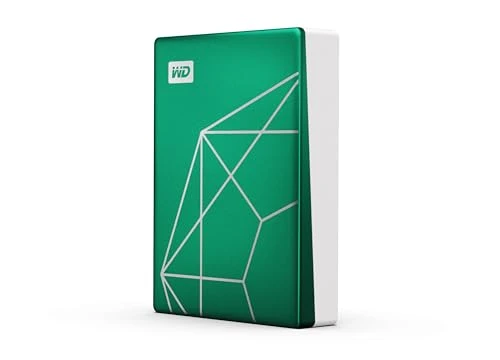 WD My Passport Ultra 6 TB Taşınabilir Harici Depolama Fidye Yazılımı Koruması, Yedekleme ve Parola Korumasına Sahip Harici Sabit Sürücü Yazılımı - 20th Emerald Anniversay Edition ürün görseli 1
