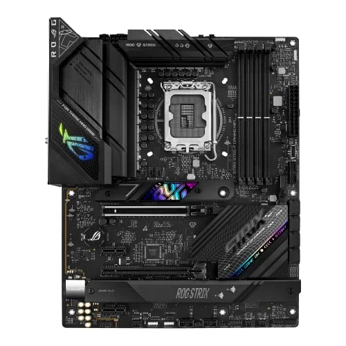 ASUS ROG Strix B860-F Oyun WiFi Anakart Soketi Intel LGA 1851 (Intel B860, ATX, DDR5 Bellek, PCIe 5.0, WiFi 7, 3X PCIe 4.0 M.2, Aura Sync) ürün görseli 1
