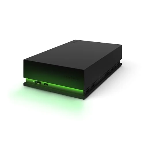 Seagate Game Drive Hub Xbox 8TB, harici sabit sürücü, 3,5 inç, USB 3.0, Xbox, gri, dahil. Veri Kurtarma Hizmeti (STKW8000402) ürün görseli 1