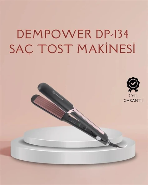 Dp-134 Tost Saç Şekillendirici – Hızlı Isınan, Kalıcı Ve Belirgin Dalgalar İçin İdeal ürün görseli 1