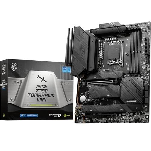 MSI MAG Z790 Tomahawk WiFi anakart, ATX - 12., 13. ve 14. Nesil Intel işlemcileri, LGA 1700-90A SPS VRM'yi, DDR5 Memory Boost 7200+MHz/OC, PCIe 5.0 ve 4.0 x16.4 x M.2 Gen4, Wi-Fi 6E'yi destekler ürün görseli 1