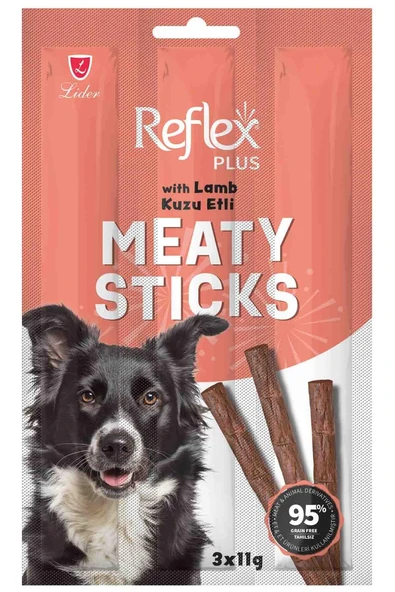 Reflex Plus Kuzulu Stick Köpek Ödül Maması 11 Gr 3 Lü ürün görseli 1