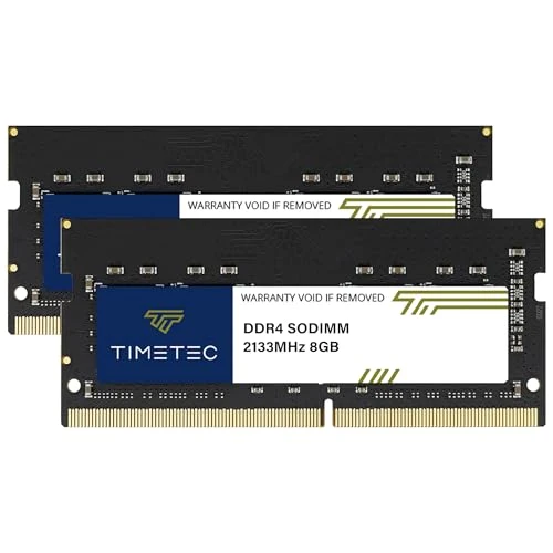 Timetec 16GB KIT(2x8GB) DDR4 2133MHz PC4-17000 ECC Olmayan Arabelleksiz 1.2V CL15 1Rx8 Tek Sıralı 260 Pin SODIMM Dizüstü Dizüstü Bilgisayar Bilgisayar Bellek RAM Modülü Yükseltmesi (16GB KIT(2x8GB)) ürün görseli 1