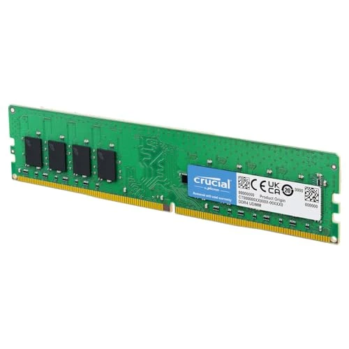 Crucial DDR4 RAM 32 GB 3200 MHz CL22, PC bilgisayar belleği, (ayrıca 2933 MHz / 2666 MHz) - CT32G4SFD832A ürün görseli 1