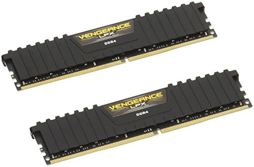 Corsair Vengeance LPX 32 GB (2x16 GB) DDR4 2133 MHz C13 XMP 2.0 Yüksek Performanslı Masaüstü RAM Kiti, siyah ürün görseli 1