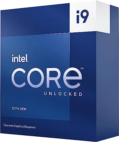 Intel Core i9-13900KF masaüstü bilgisayar işlemcisi, 24 çekirdek (8 P çekirdek ve 16 E çekirdek) 36M önbellek, 5,8 GHz'e kadar ürün görseli 1