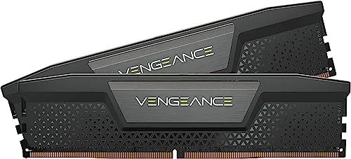 Corsair Vengeance DDR5 RAM 32 GB (2x16 GB) 7200 MHz CL34 Intel XMP iCUE Uyumlu Bilgisayar Belleği - Siyah (CMK32GX5M2X7200C34) ürün görseli 1