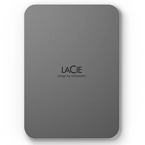 LaCie Mobile Drive Secure 2TB Taşınabilir Harici Sabit Sürücü, 2,5", PC Mac iPad ve iPhone, Veri Kurtarma Hizmeti (STLR2000400) ürün görseli 1