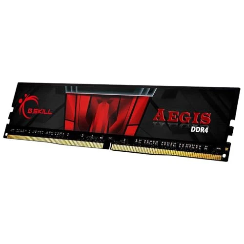 G.SKILL Aegis DDR4, DDR4-3200 CL16-18-18-38 1,35V, 16GB (1x16GB), siyah ürün görseli 1