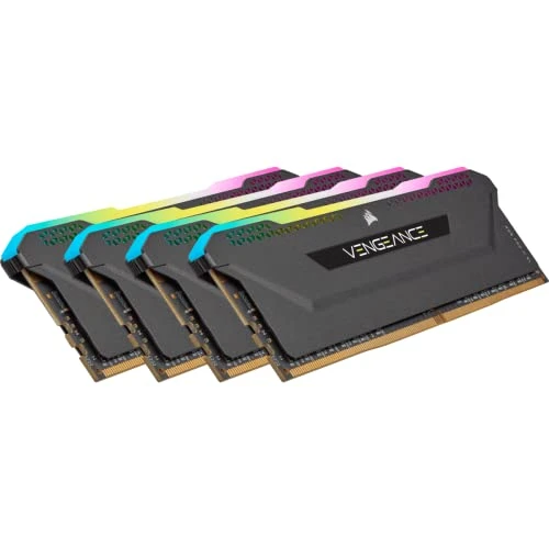 Corsair Vengeance RGB PRO SL 32 GB (4x8 GB) DDR4 3200 (PC4-25600) C16 1,35 V ürün görseli 1