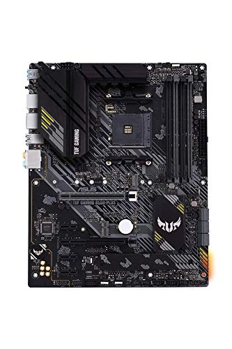 ASUS TUF Gaming B650-PLUS anakart soketi AMD AM5 (Ryzen 7000, ATX, PCIe 5.0, DDR5 bellek, 14 güç aşaması, USB 3.2 Gen 2x2 Type-C, 2.5G Ethernet, Aura Sync) ürün görseli 1