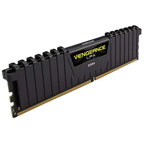 Corsair Vengeance LPX 16 GB (1x16 GB) DDR4 3000 MHz C16 XMP 2.0 Yüksek Performanslı Masaüstü Bellek Seti, Siyah ürün görseli 1