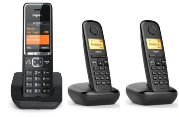 GİGASET C550 COMFORT / A270  3 DAHİLİ  ANALOG SANTRAL SETİ ürün görseli 1