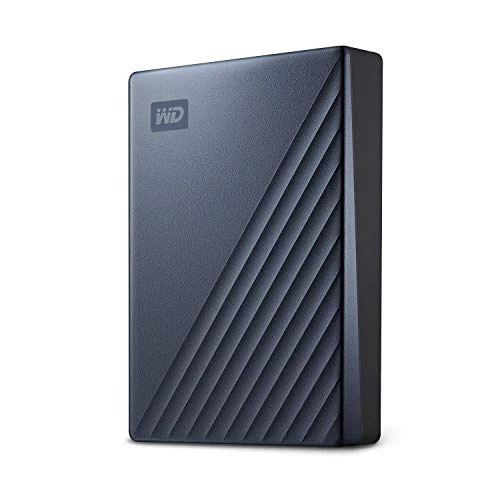 WD My Passport Ultra Harici Sabit Sürücü 6 TB (Mobil Depolama, Metal Kasa, İndirilebilir Yazılım, Otomatik Yedeklemeler, Şifre Koruması) Midnight Blue - ayrıca PC, Xbox ve PS4 ile uyumludur ürün görseli 1