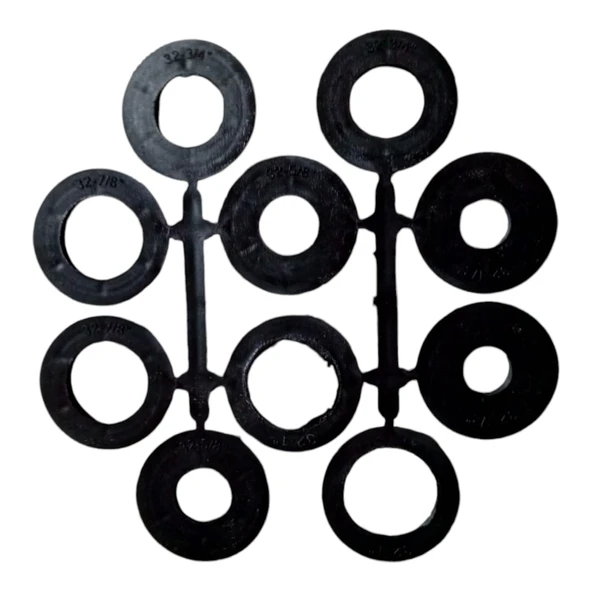 Saçaklı Daire Tel Fırça 200mm - Resim 5