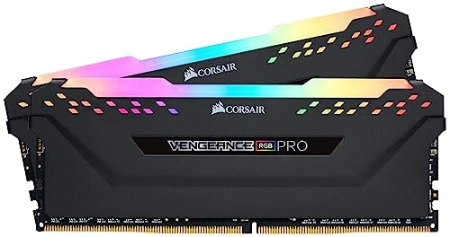 Corsair Vengeance RGB PRO 32 GB (2x16 GB) DDR4 3600 (PC4-28800) C18 Masaüstü Belleği – siyah ürün görseli 1