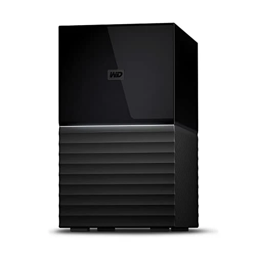 WD My Book Duo 20 TB RAID Masaüstü Depolama (Parola Koruması, Yedekleme Yazılımı, Donanım Şifreleme, USB 3.0, Kutudan Çıktığı Gibi Kullanıma Hazır RAID-0) ürün görseli 1
