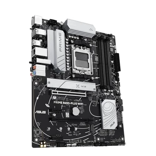ASUS Prime B650-PLUS WiFi Oyun Anakartı Soketi AMD AM5 (ATX, DDR5, PCIe 5.0 M.2, WiFi 6E, DisplayPort, HDMI, SATA 6 Gbps, BIOS Flashback, Thunderbolt 4 Başlığı, Aura Sync) ürün görseli 1