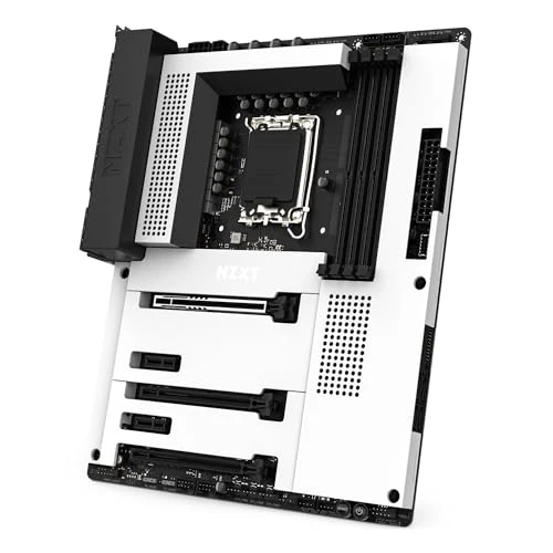 NZXT N7 Z790 anakart - N7-Z79XT-W1 - Intel Z790 yonga seti (12., 13., 14. nesil CPU'ları destekler) - ATX oyun anakartı - entegre G/Ç kalkanı - WiFi 6E bağlantısı - Bluetooth - beyaz ürün görseli 1
