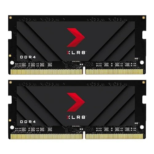 PNY XLR8 Oyun 16 GB (2x8 GB) DDDR4 3200 MHz (PC4-25600) CL20 1.2 V Çift Kademeli Dizüstü Dizüstü Bilgisayar (SODIMM) Bilgisayar Bellek Kiti - MN16GK2D43200X ürün görseli 1
