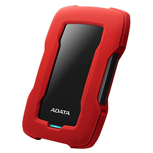 Adata HD330 2000 GB kırmızı harici sabit sürücü - harici sabit sürücüler (2000 GB, 2,5", Micro-USB B, 3.0 (3.1 Gen 1), USB üzerinden güç sağlar, kırmızı) ürün görseli 1