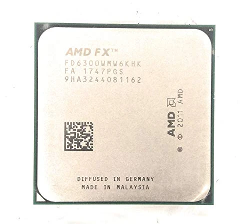 AMD FX-6300 Black Edition 3.5GHz Altı Çekirdekli 95W FD6300WMW6KHK (OEM VER.), Termal Bileşik Paketli ürün görseli 1
