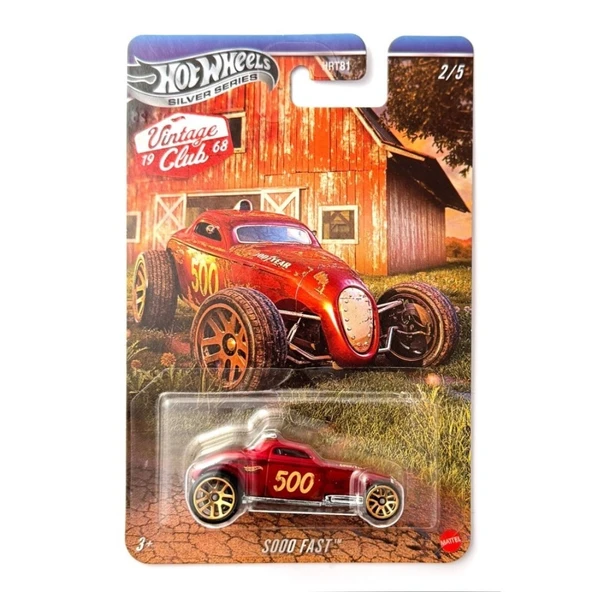 Hot Wheels Vintage Silver Series Arabalar - S000 Fast ürün görseli 1