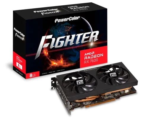 PowerColor RX 7600 Savaşçı 8 GB DDR6 ürün görseli 1