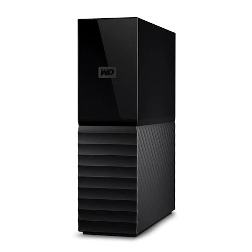 WD My Book 12TB USB 3.0 Şifre Korumalı Masaüstü Sabit Sürücü (Masaüstü Depolama, Yedekleme Yazılımı, Donanım Şifreleme, SuperSpeed ​​USB) ürün görseli 1