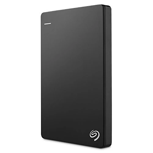 Seagate Backup Plus Slim 1 TB taşınabilir harici sabit sürücü, 2,5 inç, USB 3.0, PC, Dizüstü Bilgisayar ve Mac, siyah, dahil. 2 yıllık kurtarma hizmeti, model numarası: STHN1000400 ürün görseli 1