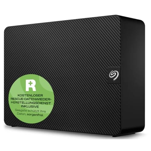 Seagate Expansion Desktop 20 TB, harici sabit sürücü, 3,5 inç, USB 3.0, PC ve Dizüstü Bilgisayar, dahil. Veri Kurtarma Hizmeti (STKP20000400) ürün görseli 1