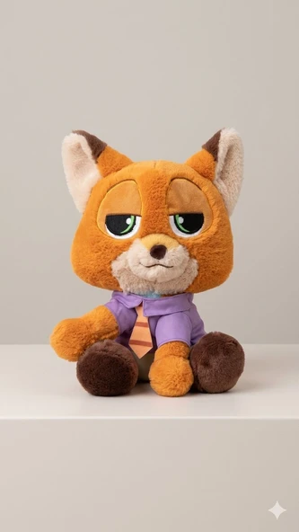 Zootopia  Nick Wilde Karizmatik Tilki Pelüş Oyuncak - 30 cm Uyku Arkadaşı ürün görseli 1
