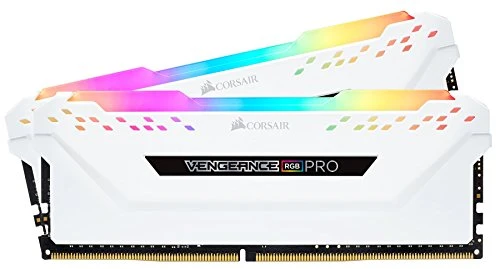 Corsair Vengeance - Bellek Modülü 32 GB - DDR4 3200 MHz, Beyaz, 2 x 16 GB ürün görseli 1