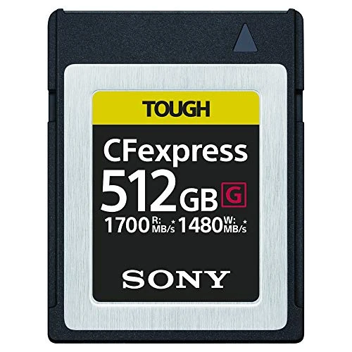 Sony Cfexpress Tough Hafıza Kartı, Siyah, 512 GB ürün görseli 1