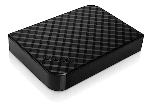 Verbatim Store 'n' Save Harici Sabit Disk 3,5" HDD - 4TB - Masaüstü Sabit Disk, USB 3.0, Süper Hızlı Veri Aktarımı - Siyah ürün görseli 1