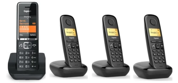 GİGASET C550 COMFORT / A270 4 DAHİLİ  ANALOG SANTRAL SETİ ürün görseli 1