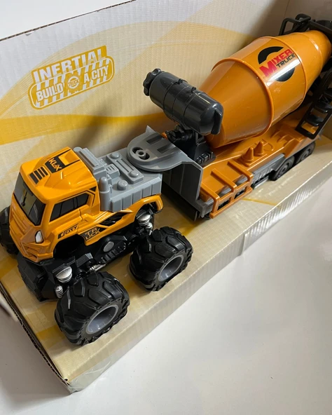 Sürtmeli Beton Dökme İş Makinası Araba 25 Cm Uzunluk ürün görseli 1