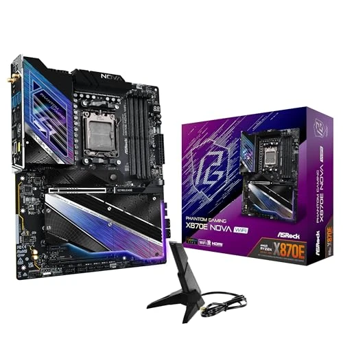 ASRock X870E Nova 90-MXBPX0-A0UAYZ ürün görseli 1