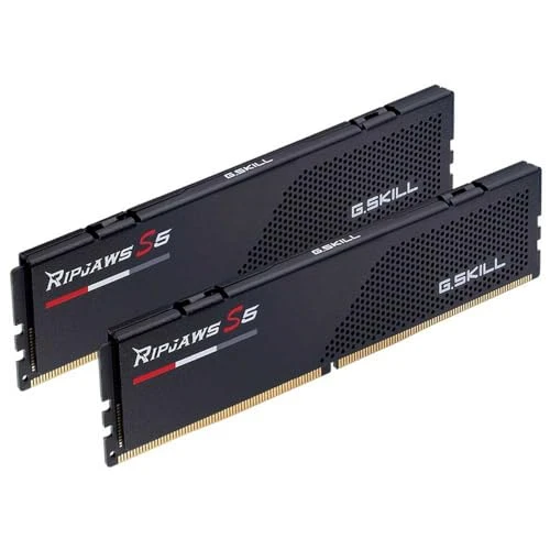 G.Skill Ripjaws S5 - DDR5 - Kit - 32 GB: 2 x 16 GB - DIMM 288-PIN - 5600 MHz / PC5-44800 - arabelleksiz ürün görseli 1