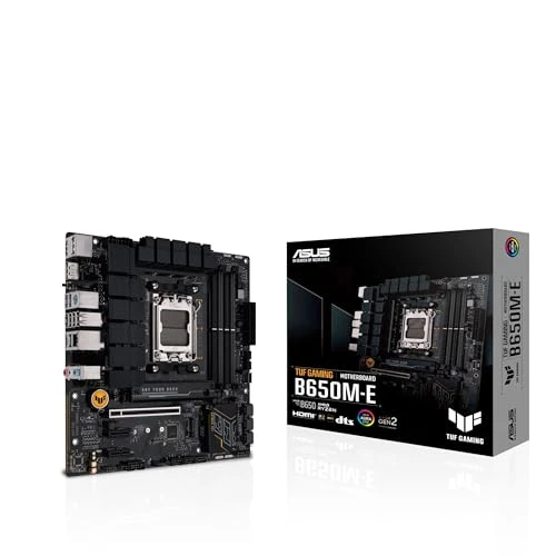 ASUS TUF Gaming B650M-E anakart soketi AMD AM5 (Ryzen 7000, mATX, PCIe 5.0, DDR5 bellek, 2,5 Gb Ethernet, USB 3.2 Gen 2x2 Type-C, Aura Sync) ürün görseli 1