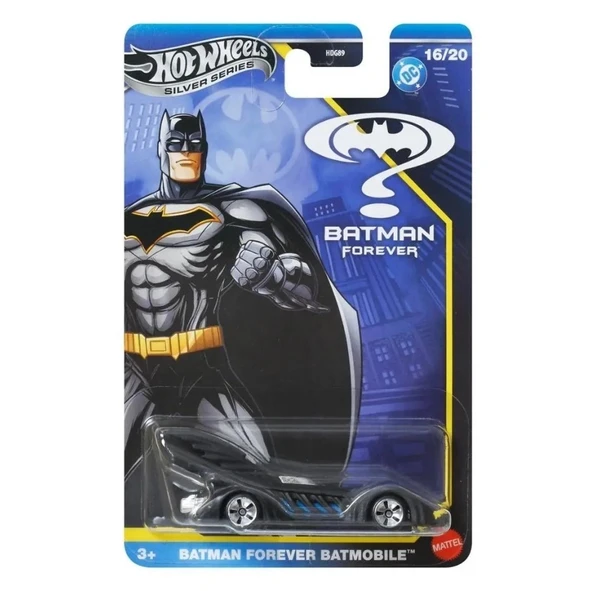 Hot Wheels Silver Series Arabalar - Forever Batmobile ürün görseli 1