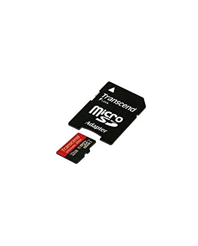 Transcend Ultimate microSDHC 32 GB Sınıf 10 UHS-I (Okuma: 90 MB/s, Yazma: 60 MB/s) ürün görseli 1