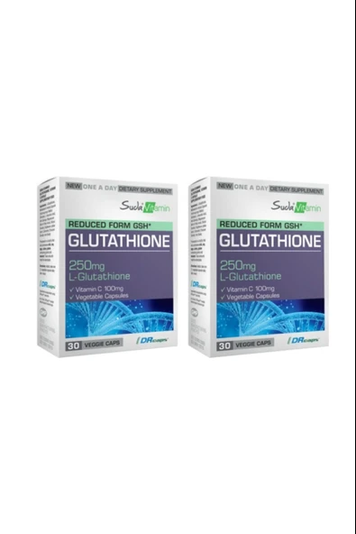 Suda Vitamin Glutathione 250 Mg 30 Vegan Kapsül 3 Adet ürün görseli 1