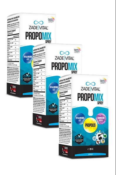 Zade Vital Propomix Sprey 20 ml 3 Adet - Resim 2