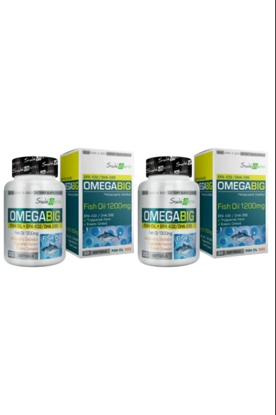 Suda Vitamin OMEGABIG 30 Softgel 2 Adet ürün görseli 1