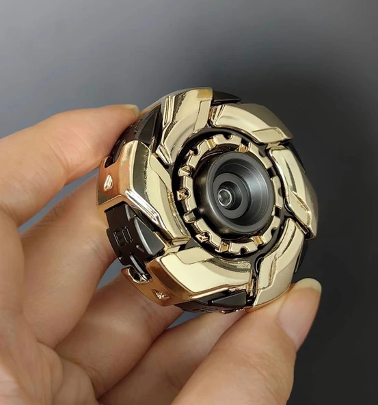 EDC Yeni Nesil Stres Çarkı Angry 08 (Gold Black) ürün görseli 1