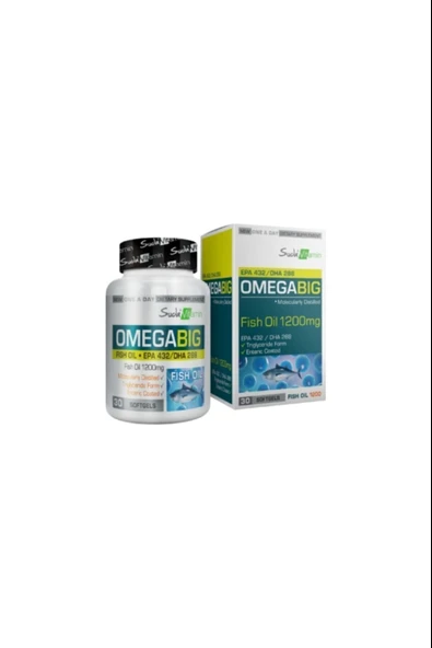 Suda Vitamin OMEGABIG 30 Softgel - Resim 2