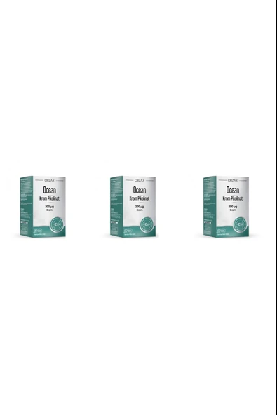 Ocean Krom Pikolinat 200 Mcg 90 Kapsül 3 Adet ürün görseli 1