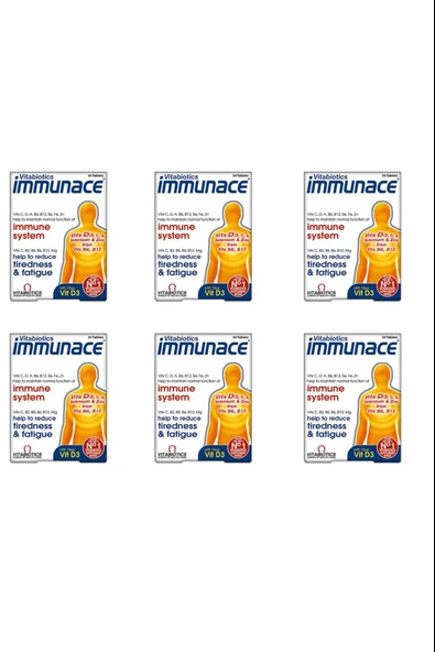 Immunace 30 Tablet 6 Adet ürün görseli 1
